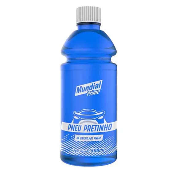 Revitalizador De Pneu Pretinho 500ml Mundial Prime