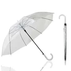 Guarda Chuva Automático Transparente Infantil - Escolha a qtd