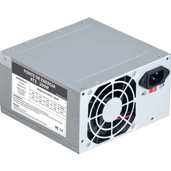 Fonte Usada  ATX 200w Varias Marcas com Garantia