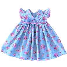 Vestido de Bebê Menina Luxo Festa Infantil Roupa Bebe Menina 100% algodão Mundo Nina Kids