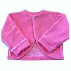 Bolero Bebe Menina de Plush Rosa escuro Mundo Nina Kids