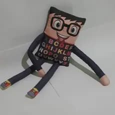 Boneco Pedagógico Senhor Alfabeto em Tecido