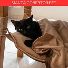 Manta Cobertor Pet Dupla Face Veludo Gato/Cão (Cachorro) Pequeno Porte Macio Aconchegante Quentinho