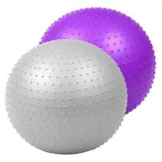 Bola Pilates Yoga Massagem 65 Cm Cravos S/ Bomba