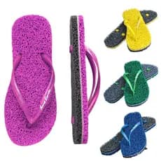 Chinelo De Banho Esponja Duplo Capacho Anti Derrapante Slim Feminino Esporão e Hiperidrose Ortopédico e Terapêutico