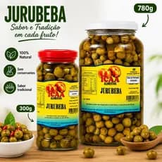 Jurubeba Em Conserva Pote Com 300g  e 780g A Legítima Qualidade