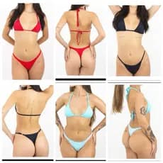 Bikini Virgina Blogueira poliamida forrado