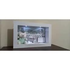 porta maternidade com ursinho