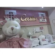 Porta maternidade cenário Cecília