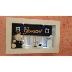 Porta Maternidade cenário com led