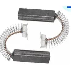 Kit 2 Carvão Para Motor De Máquina Arremate Cortar Fio Linha