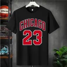 Camiseta Masculina Streetwear Algodão Premium Adulto infantil Plus Size Chicago City Promoção