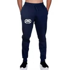 Calça Moletom Masculino Personalizado modelo Ecko Top Azul Marinho. - ByHope