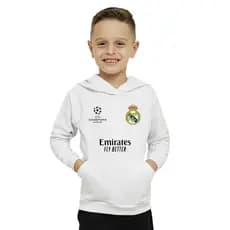 Blusa de Frio Infantil Real Madrid Moletom Unissex Confortável