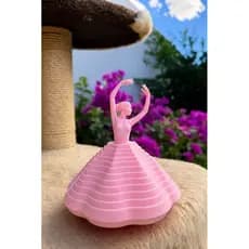 Bailarina sensorial 3D - Decorativa / Anti-Stress