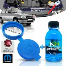 Tampa Do Esguicho Limpador Parabrisa Fiat Idea Uno Stilo Punto Linea +  Limpador de Parabrisas KN