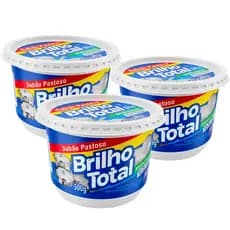 Sabão Pastoso Fuzetto Brilho Total 500g Limpeza Pesada Desengordurante Multiuso Biodegradavel