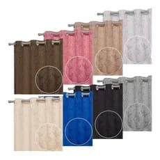 Cortina JACQUARD 2,00 X 1,30 Para Cozinha Sala Quarto Ideal Para janelas Corta Luz