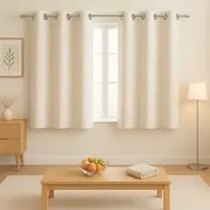 Cortina Blackout em Tecido Grosso Corta Luz Blecaute Para Sala Quarto Cozinha e Decoraçoes