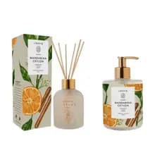 Difusor Perfume E Sabonete Líquido Mandarina Ceylon Lenvie