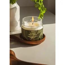 Vela Perfumada Lenvie Herbarium Pepino E Ervas Verdes 140g