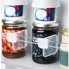 Divisores De Objetos Geladeira Cozinha Gavetas Multifuncional Com 4 Unidades