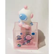 Kit 2 Apontadores Astronauta Infantil Escolar Fofos Sortidos