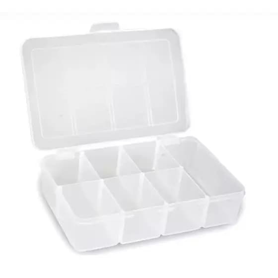 CAIXA ORGANIZADORA MINI PARA PESCA, COSTURA, PARAFUSOS, AVIAMENTOS, USO GERAL