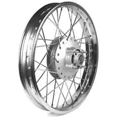 Roda Traseira Completa Fan 125 2009 Ate 2018 Raio 4mm ou Inox