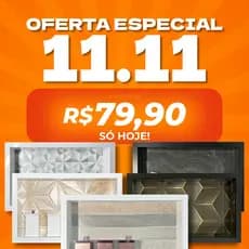 Nicho Para Banheiro 30x50x11 – Vários Modelos e Acabamentos – Oferta 11/11 Somente Hoje R 79,90
