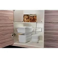 Cesto Grande Organizador Cozinha Banheiro Sala