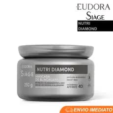 Máscara De Blindagem Eudora Siàge Nutri Diamond 250G
