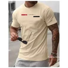 Camiseta Masculina Lançamento 100% Algodão Freedom Acabamento Premium Alta Qualidade
