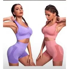 Kit Short Feminino Legging Feminino e Top Alça Grossa Fitness Academia Empina o Bumbum Alta Modeladora