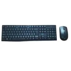 Kit Teclado e Mouse Sem Fio USB TC270 – Wireless 2.4GHz com Pilhas – Preto
