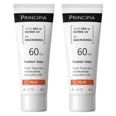 Principia Kit Duo c/ 2 Protetores Solares Faciais - PS-01 FPS 60