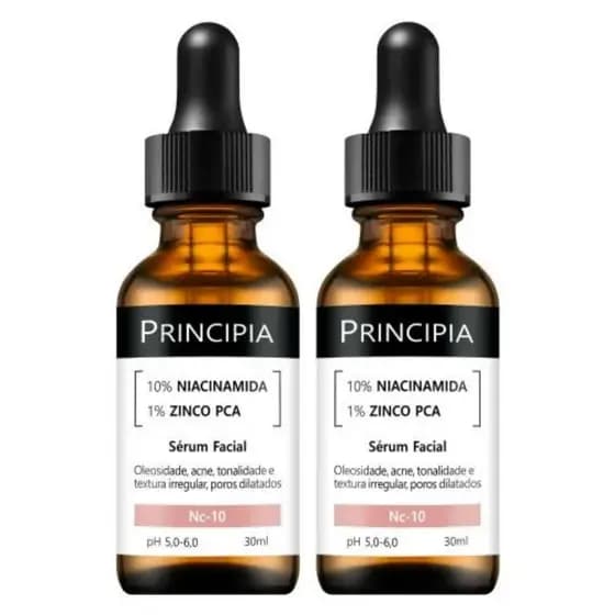 Principia Kit 2 Niacinamidas + ZINCO