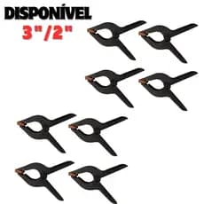 Kit sargento grampo marcenaria 2 ou 3 polegadas reforçado