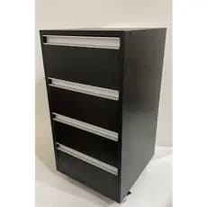 Gaveteiro 3 ou 4 Gavetas 100% Mdf Corrediças Telescópicas Envio Montado
