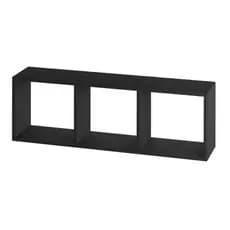 Nicho Triplo 60x30x30 Cm Sala Quartos Livros 100% Mdf