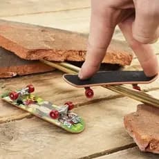 Skate De Dedo Brinquedo Skate Extremo E Radical Mini Skate Para Manipular Com Os Dedos.