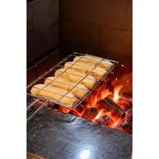 Grelha Churrasqueira Pão de Alho e Milho Resistente praticidade Alta Qualidade