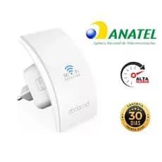 Repetidor Wifi Extensor Amplificador Sinal Internet Wireless 1800 Mbps