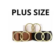 Cinto Feminino Plus Size Argola dupla