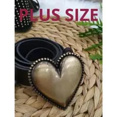 Cinto Feminino PLUS SIZE Coraçáo Cheio