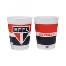 Jogo 2 Copos Plástico 3D 400ml - SPFC Oficial