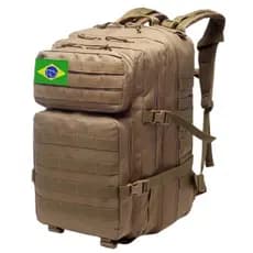 Mochila Tática Assalt Militar 40 litros Camping Trilha Estilo Cargo Unisex Reforçada Resist. a Agua