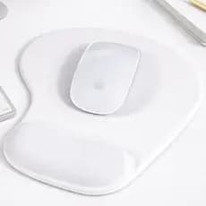 Mouse Pad Ergonômico Apoio de Pulso em Gel Confortável para Escritório e Home Office