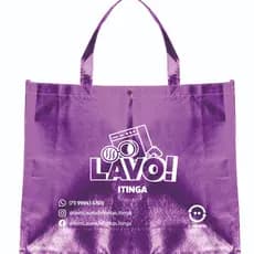 Sacola Tnt Metalizado 45x35 Personalizada