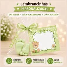 100 Mini Pezinhos  Lembrancinhas de Chá de Fralda -Revelação -saida  de Maternidade 50 pares